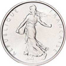 France, 5 Francs, 1968, MDP, Piéfort, Silver, MS66, Gadoury:153.P3
