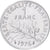 Francia, 1 Franc, Semeuse, 1976, MDP, Piéfort, Plata, MS66, Gadoury:104.P2