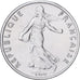 Francia, 1/2 Franc, Semeuse, 1976, MDP, Piéfort, Plata, SC, Gadoury:91.P2