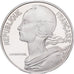 Frankreich, 20 Centimes, 1977, MDP, Piéfort, Silber, UNZ, Gadoury:56.P2