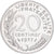 Frankreich, 20 Centimes, 1977, MDP, Piéfort, Silber, UNZ, Gadoury:56.P2