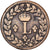 Frankreich, Louis XVIII, 1 Décime, 1815, Strasbourg, Bronze, S+, Gadoury:196c