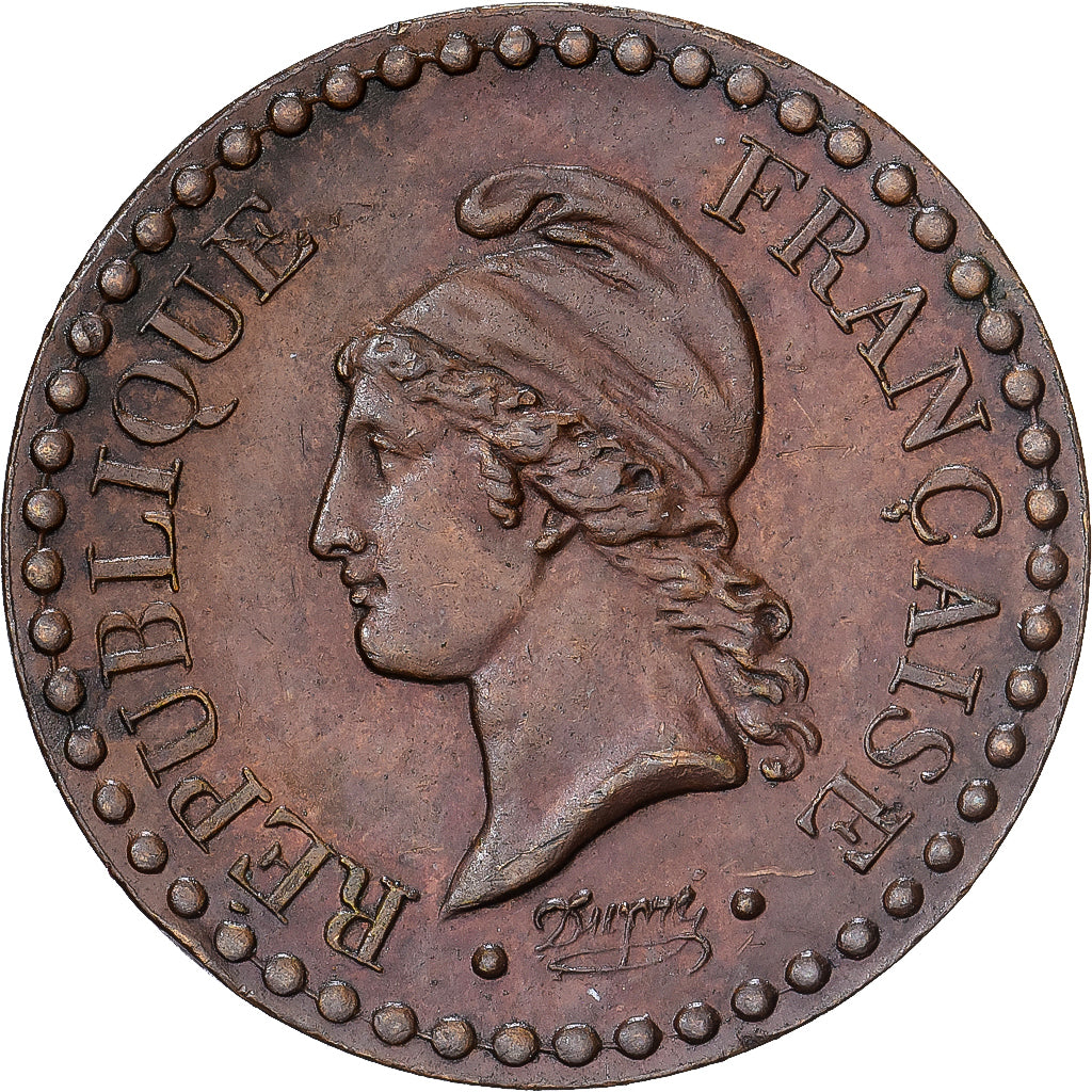 Frankrijk, 1 Centime, 1849, Paris, Bronzen, PR, Gadoury:84