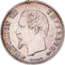 Frankreich, Napoleon III, 20 Centimes, 1860, Paris, Silber, VZ, Gadoury:305