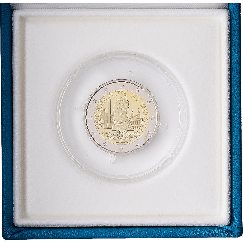 Vatikanstadt, 2 Euro, 90 ans de la fondation de l'état du Vatican, PP, 2018
