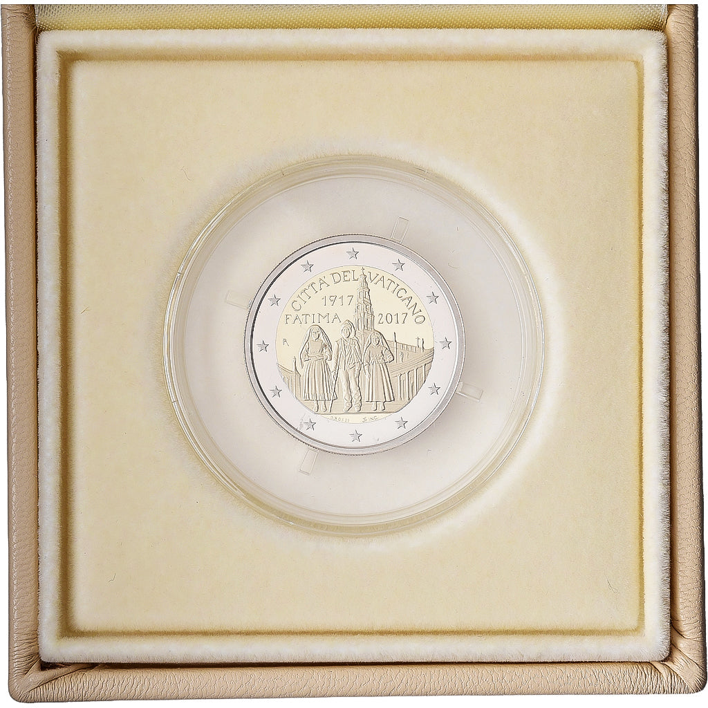 Vatikanstadt, 2 Euro, Centenary of the Fatima apparitions, PP, 2017, Rome