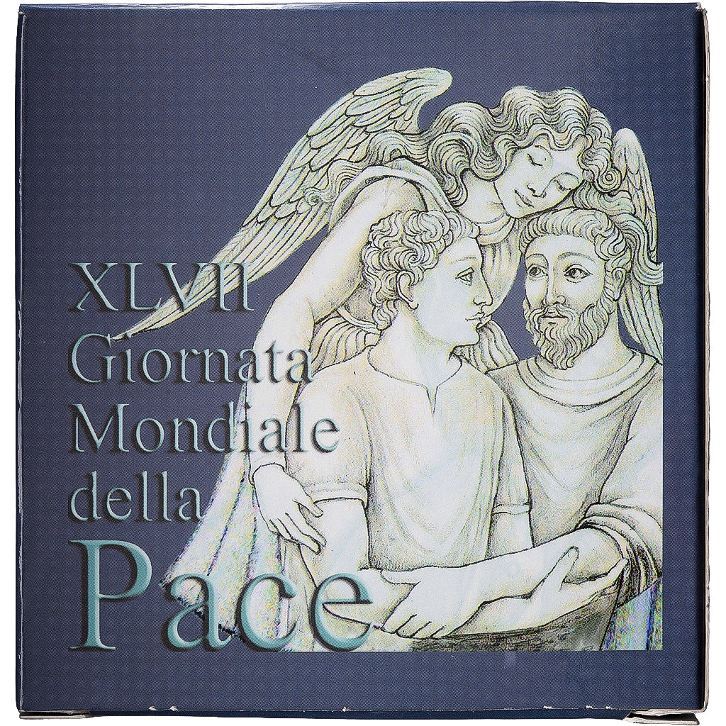 Vatikanstadt, Francis, 5 Euro, 40th World Day of Peace, PP, 2014, Rome, Silber