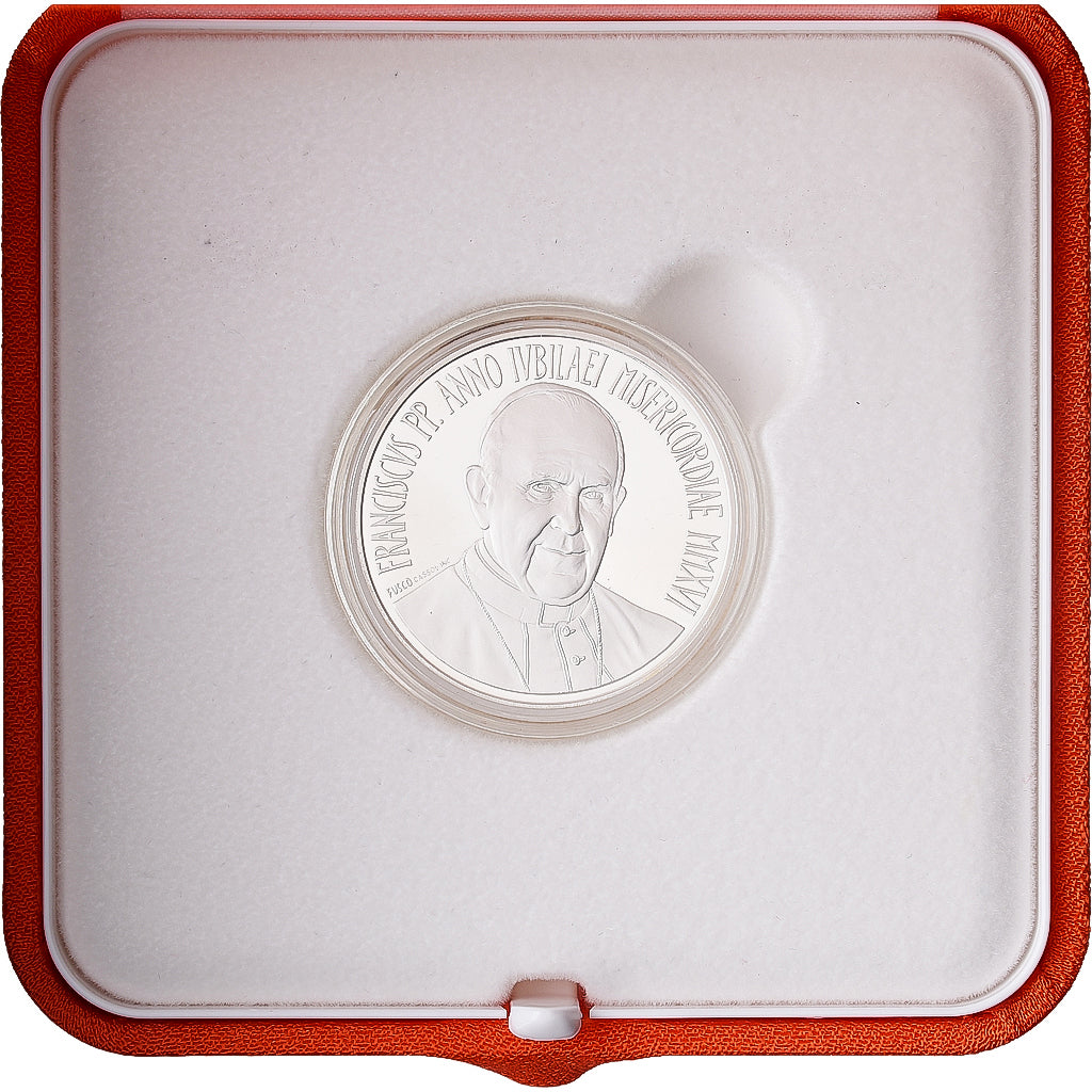 PAŃSTWO WATYKAŃSKIE, Francis, 5 Euro, 49th World Peace Day, Proof, 2016, Rome