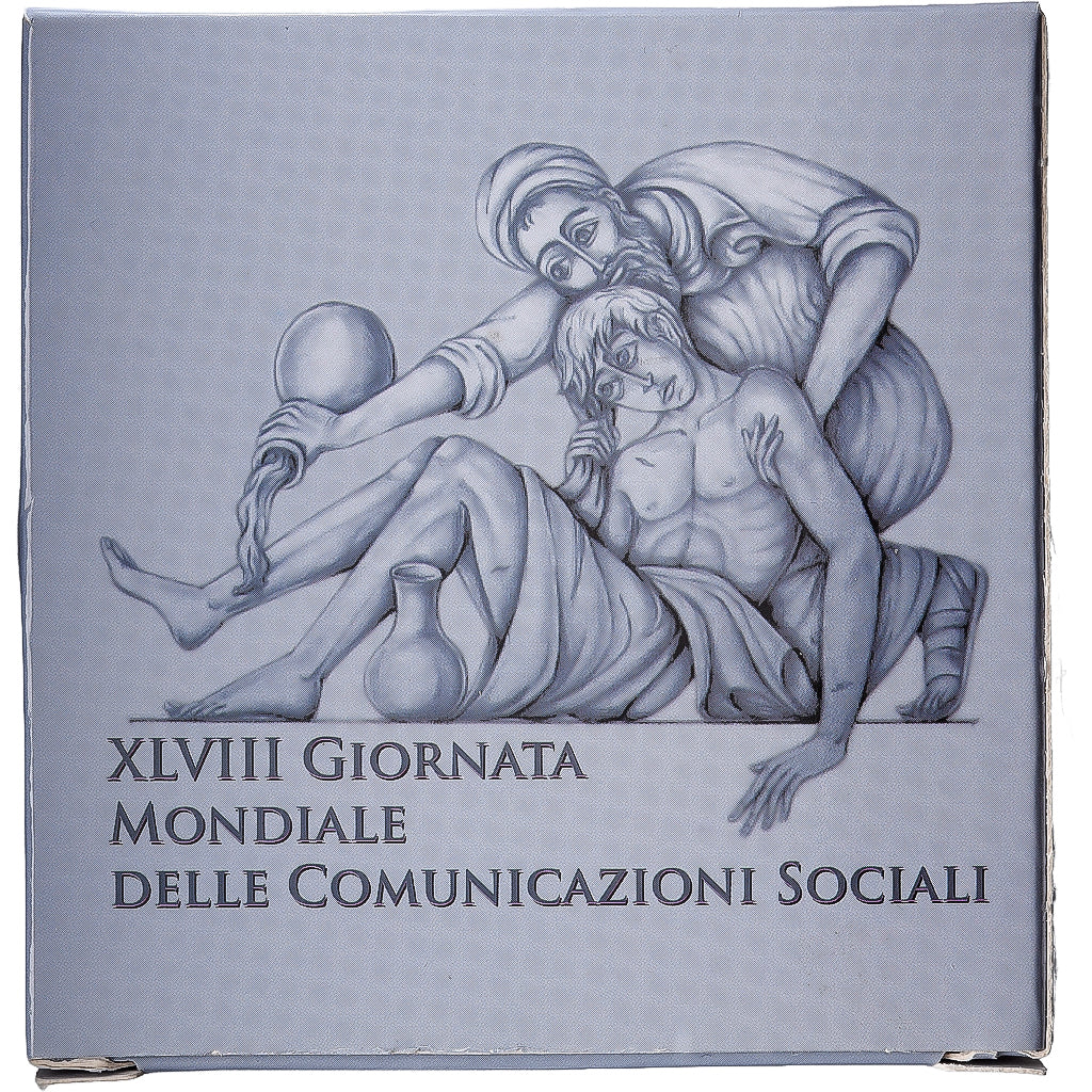 PAŃSTWO WATYKAŃSKIE, Francis, 10 Euro, Communication, Proof, 2014, Rome