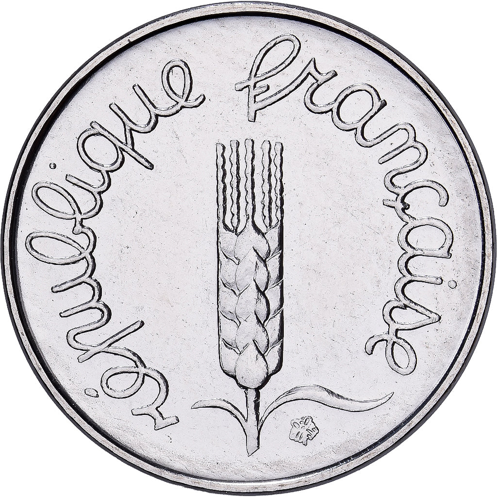 Frankreich, 1 Centime, Épi, 1991, MDP, Stahl, STGL, Gadoury:191c