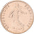 Francja, 1/2 Franc, Semeuse, 1972, MDP, Złoto, MS(65-70), Gadoury:91.P3