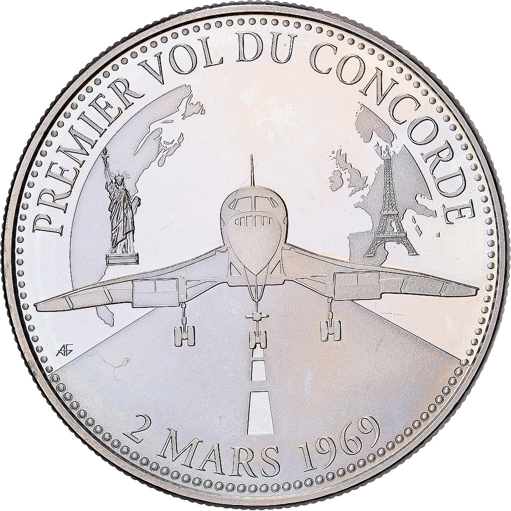 Francia, medaglia, 1969, Rame-nichel, SPL-