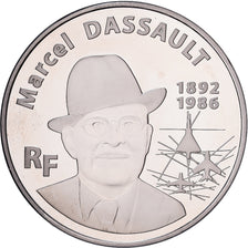 France, 10 Euro, Marcel Dassault, 2010, MDP, Maillechort, MS(63), KM:1691