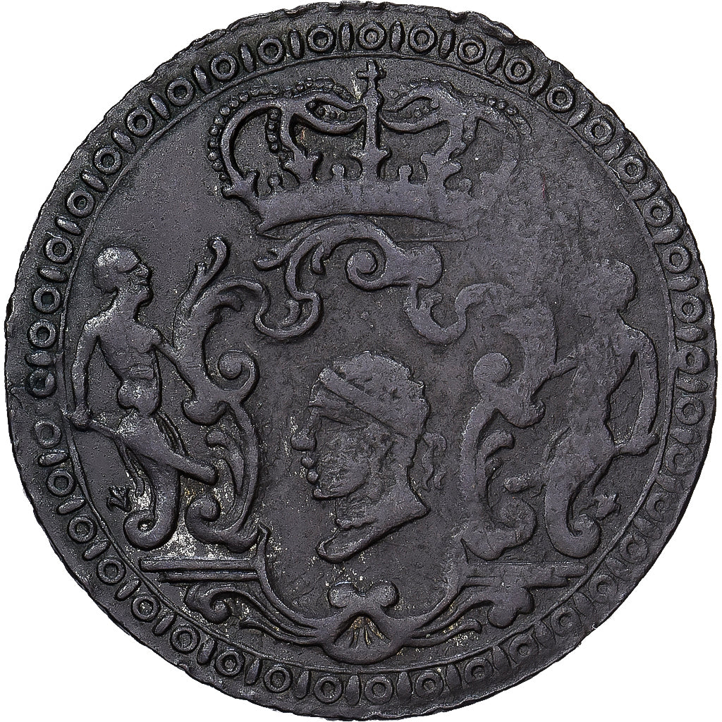 Corsican Republic, Pascal Paoli, 4 Soldi, 1764, Murato, Billon, SS+, Gadoury:7