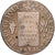 Francia, 1 Sol, Sol aux balances françoise, 1793 / AN II, Dijon, Cobre, BC+