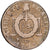 Francia, 1 Sol, Sol aux balances françoise, 1793 / AN II, Dijon, Cobre, BC+