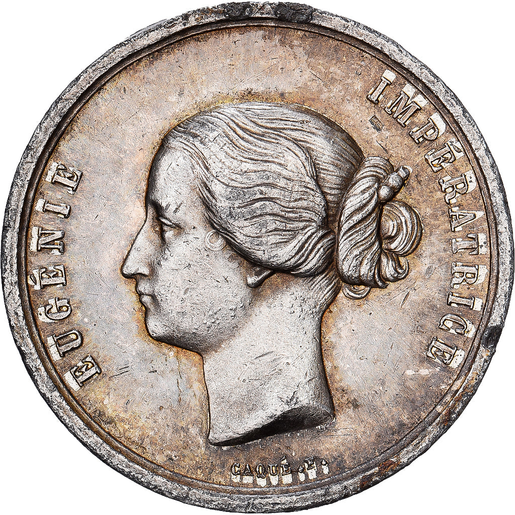 Francia, ficha, Impératrice Eugénie, Exposition universelle de Paris, 1855