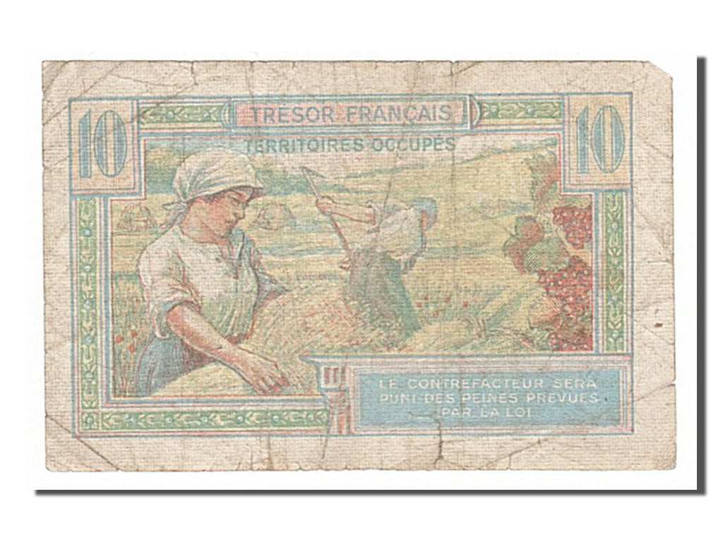 Banknote, France, 50 Francs, 1947 French Treasury, 1947, VF(20-25)