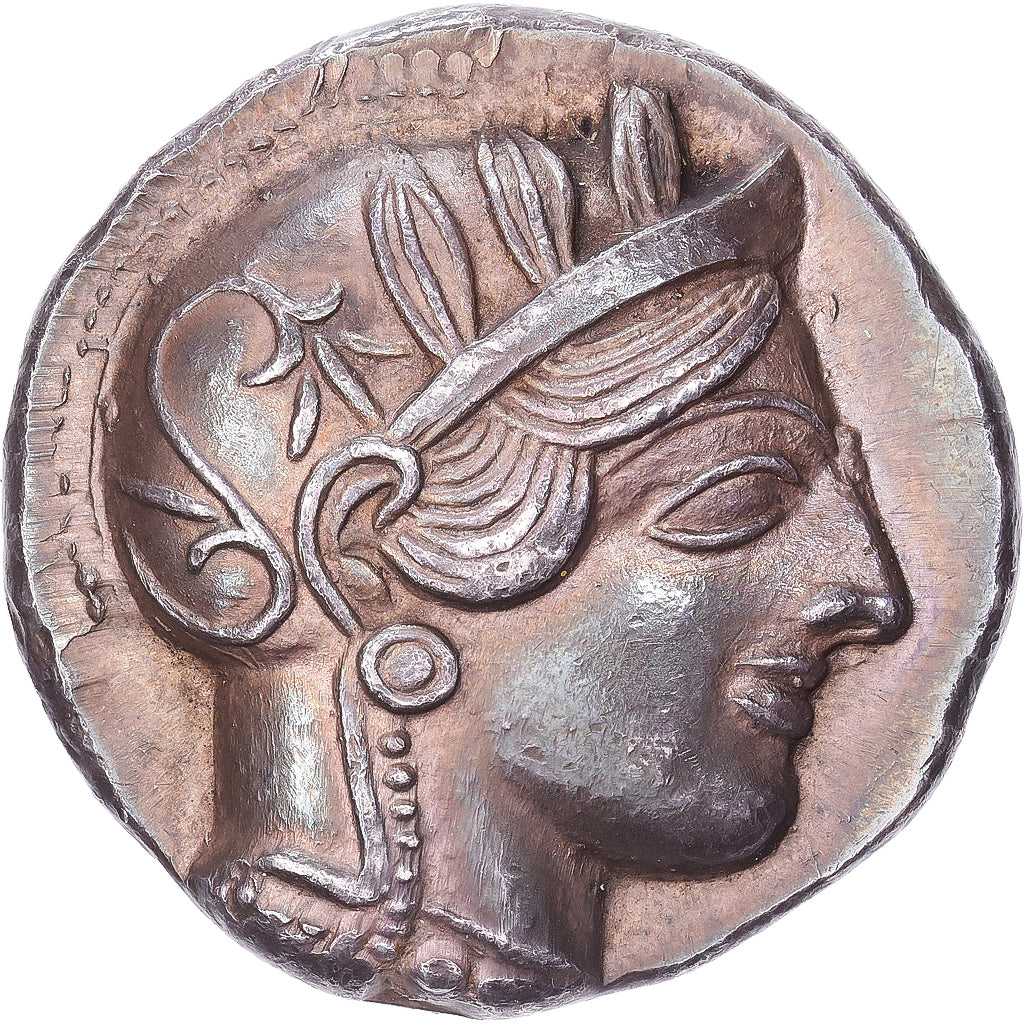 Attica, Tetradrachm, ca. 454-404 BC, Athens, Silber, VZ