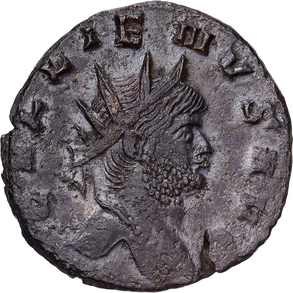 Roman Empire, Gallienus, Antoninianus, 260-268, Rome, Plata, MBC, RIC:207