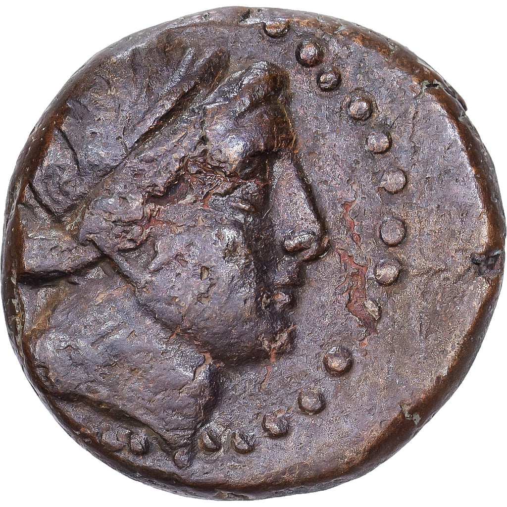 Eolia, Bronze Unit, 250-200 BC, Kyme, Brązowy, VF(30-35)