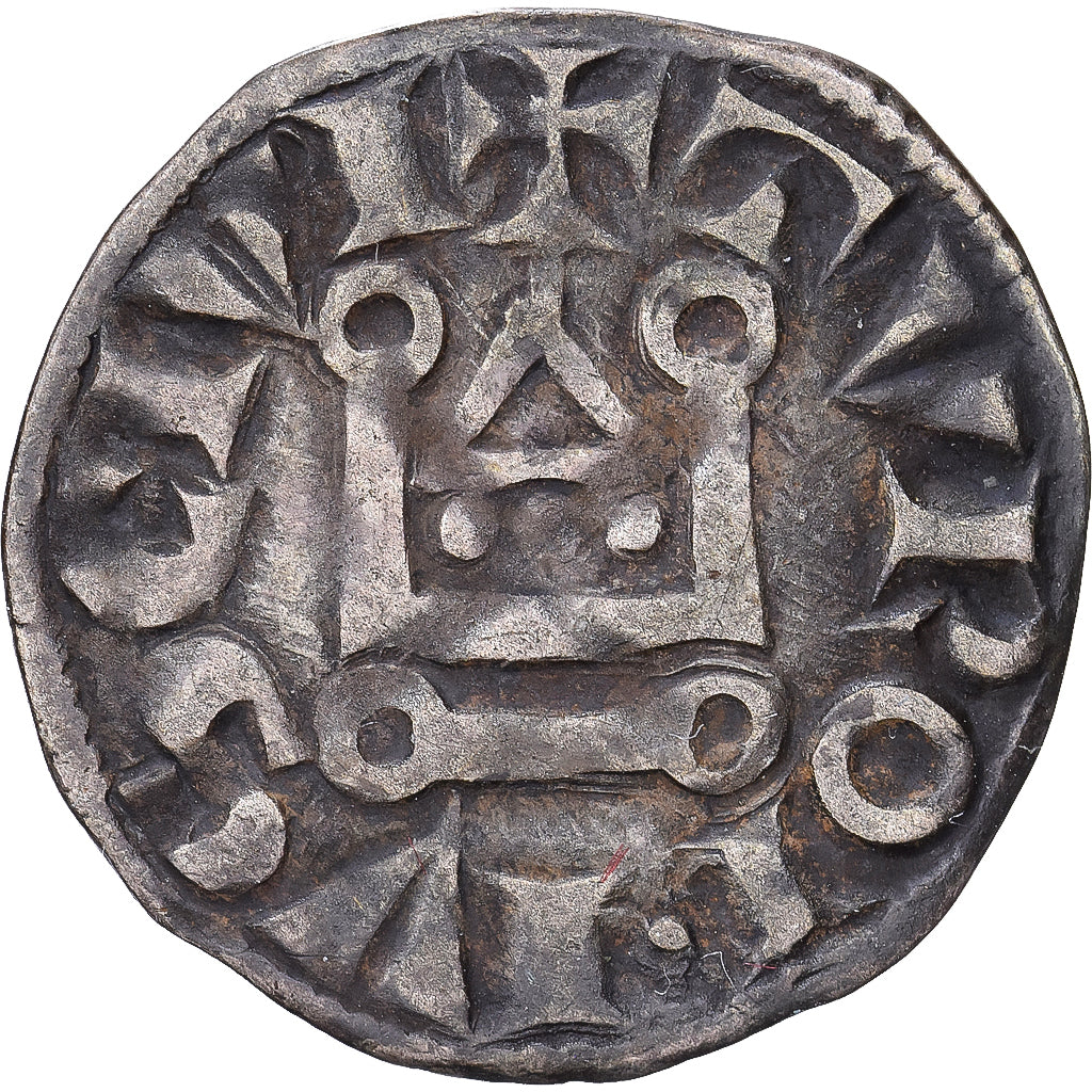 Frankreich, Louis VIII-IX, Denier Tournois, 1223-1250, Tours, Billon, SS