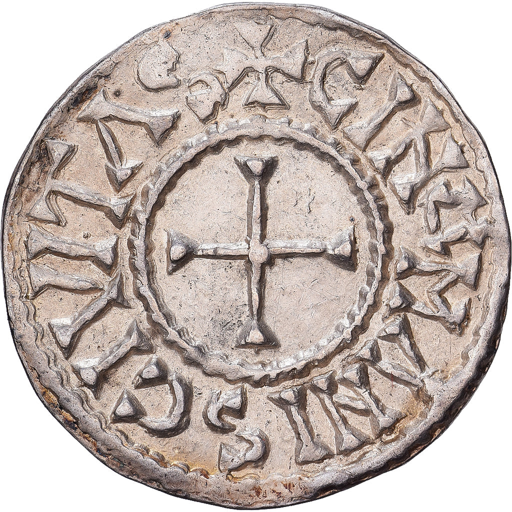 Frankreich, Charles II le Chauve, Denier, 840-877, Le Mans, Silber, SS