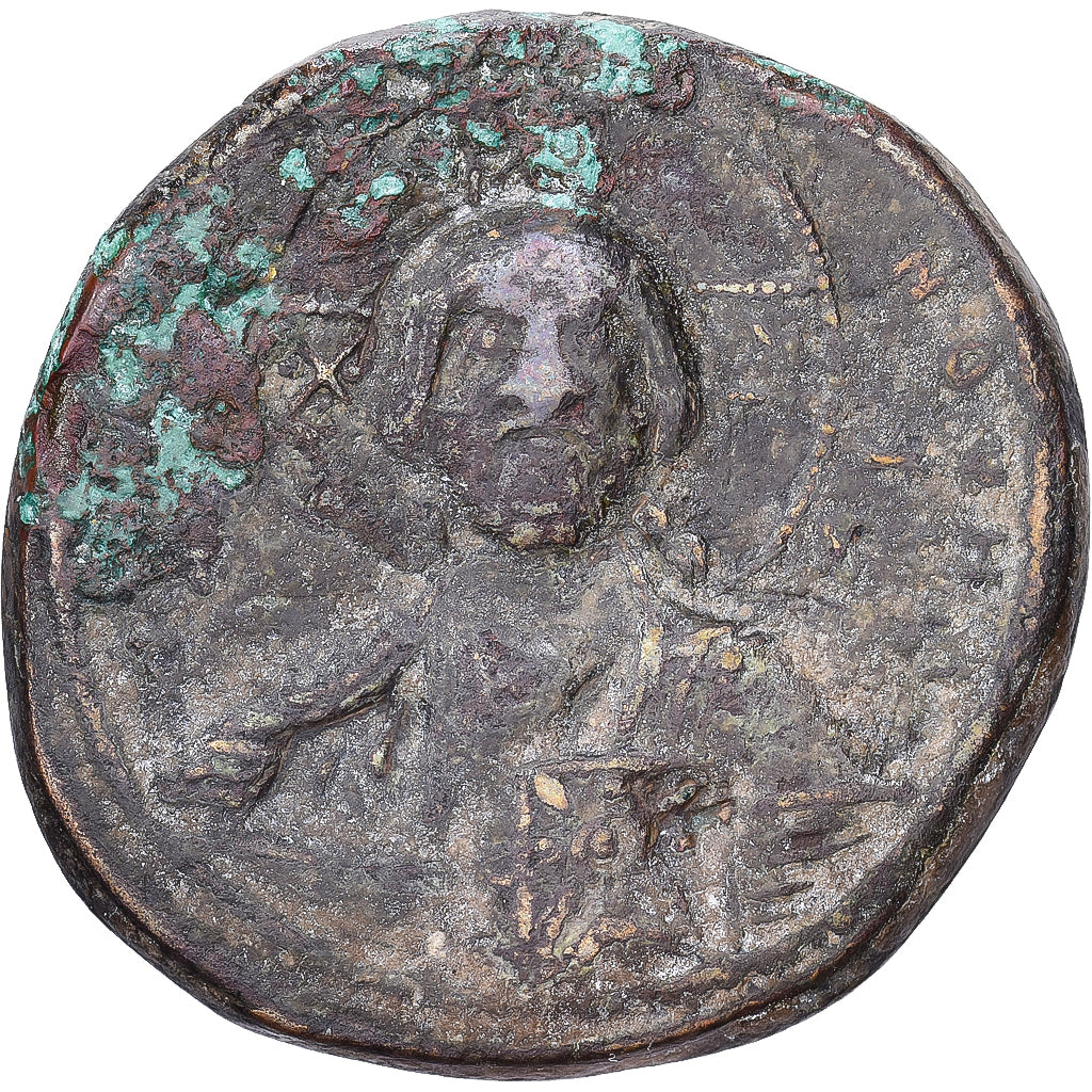 Basile II and Constantin VIII, Follis, 976-1028, Constantinople, Bronzen, FR
