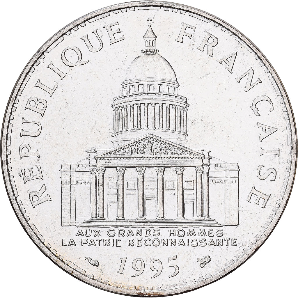 Frankreich, 100 Francs, 1995, MDP, Pantheon, Silber, VZ, Gadoury:898, KM:951.1