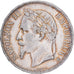 Frankrijk, Napoleon III, 5 Francs, 1865, Strasbourg, Zilver, FR, Gadoury:739