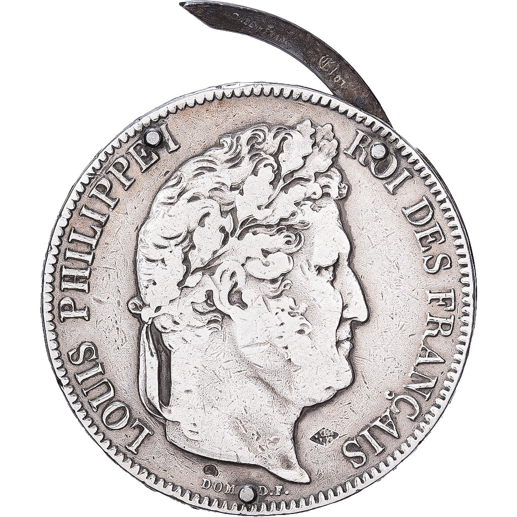 Frankrijk, 5 Francs, 1842, Rouen, Zilver, FR, Gadoury:678