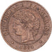 Frankrijk, 1 Centime, Cérès, 1894, MDP, Bronzen, ZF, Gadoury:88