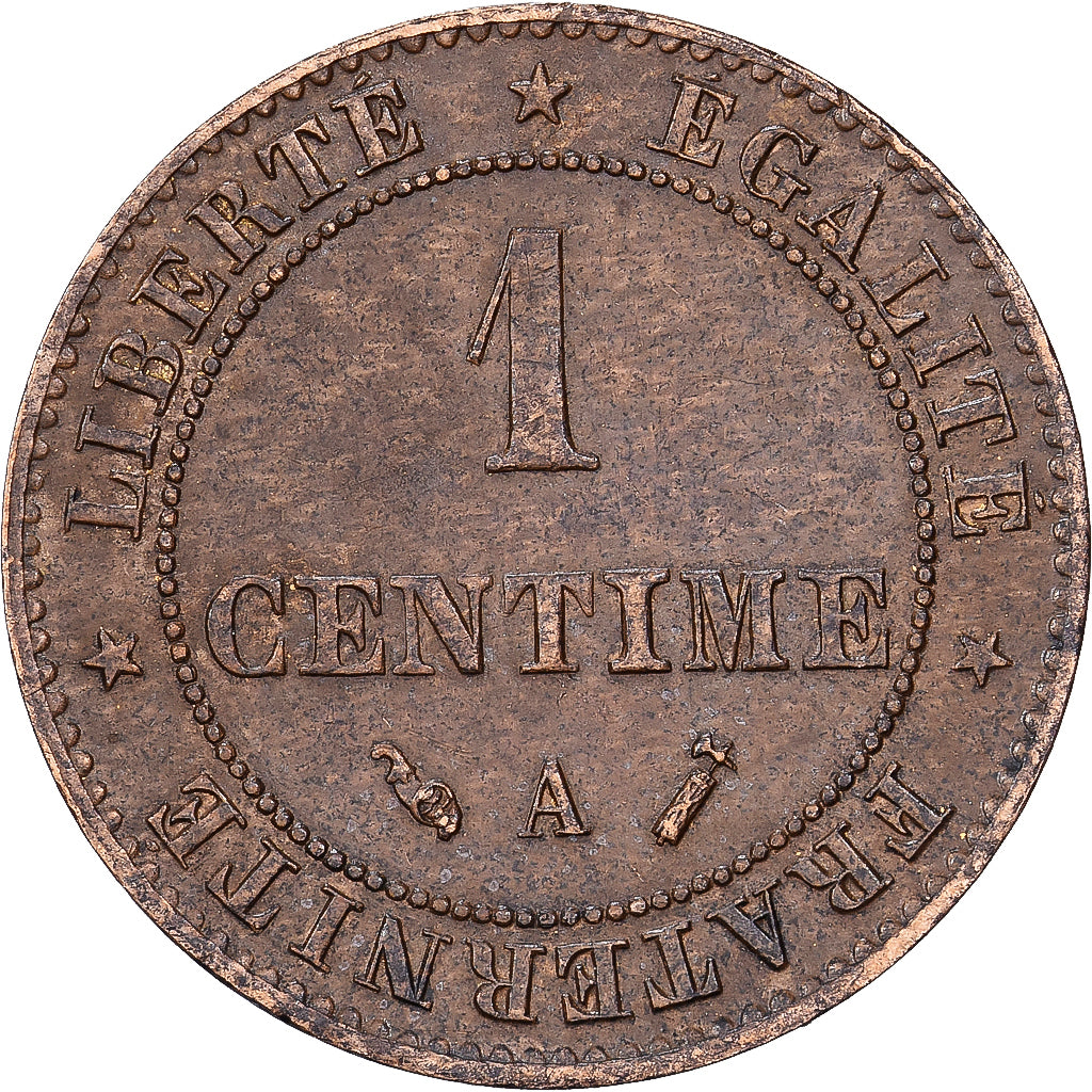 Frankrijk, 1 Centime, Cérès, 1894, MDP, Bronzen, ZF, Gadoury:88