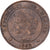 France, 2 Centimes, Cérès, 1882, MDP, Bronze, EF(40-45), Gadoury:105