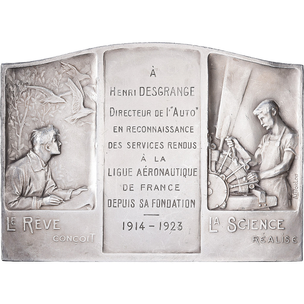 Frankreich, Medaille, 1914-1931, Silber, UNZ