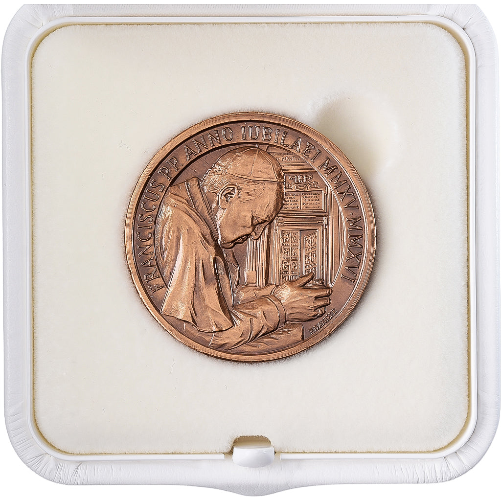 CIDADE DO VATICANO, medalha, 2015-2016, Bronze, MS(65-70)
