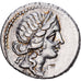 Roman Republic, Julius Caesar, Denarius, 47-46 BC, Uncertain mint, Srebro