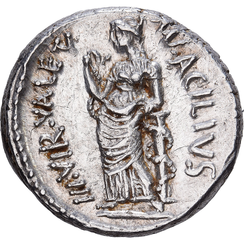Roman Republic, Denarius, 49 BC, Rome, Srebro, MS(63), Crawford:442/1a