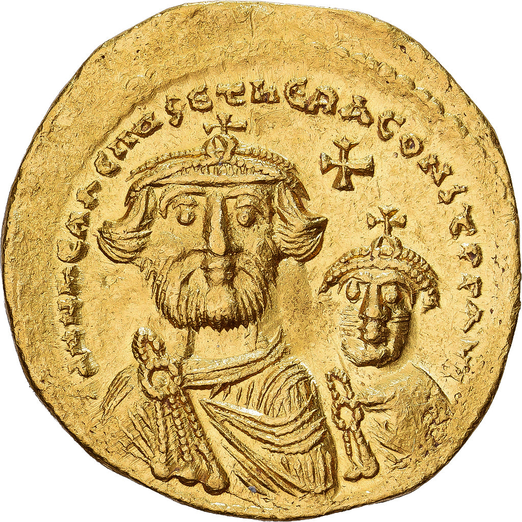 Byzantine Empire, Solidus, 610-641, Constantinople, Gold, VZ, Sear:738