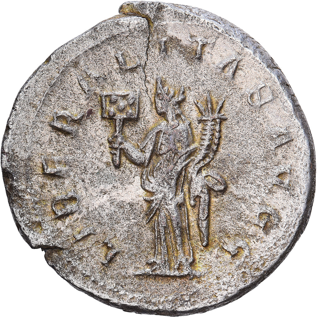 Roman Empire, Gallisch, Antoninianus, 256-257, Uncertain mint, Zilver, PR