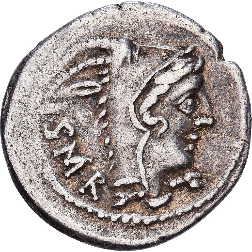 Roman Republic, Denarius, 105 BC, Rome, Zilver, ZF, Crawford:316/1