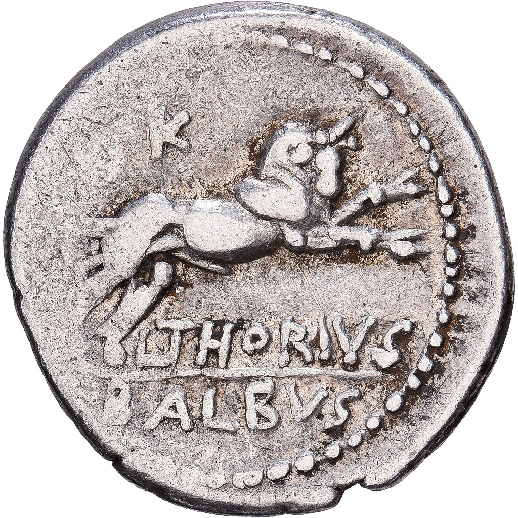 Roman Republic, Denarius, 105 BC, Rome, Zilver, ZF, Crawford:316/1