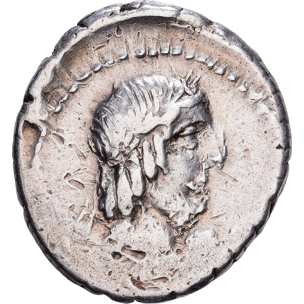 Roman Republic, Calpurnius Piso Frugi, Denarius, 90 BC, Rome, Silver, VF(20-25)