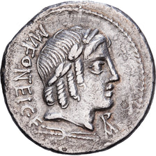 Roman Republic, Fonteia, Denarius, 85 BC, Rome, Plata, MBC+, Crawford:353/1a