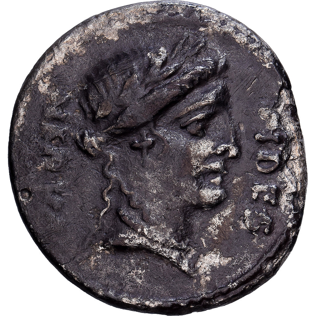 Roman Republic, Licinia, Denarius, 47 BC, Rome, Plata, BC+, Crawford:454/1