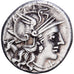 Roman Republic, Iunia, Denarius, 145 BC, Rome, Zilver, ZF+, Crawford:220/1