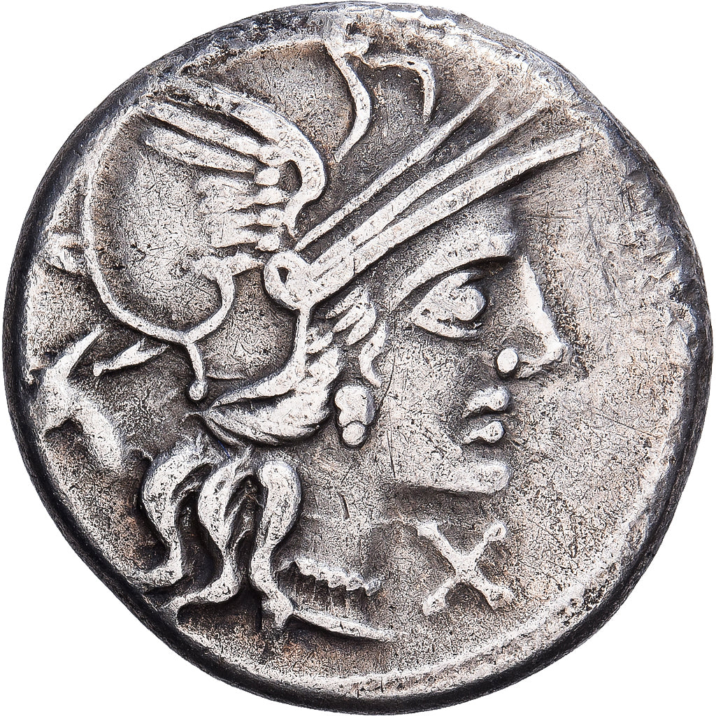 Roman Republic, Iunia, Denarius, 145 BC, Rome, Plata, MBC, Crawford:220/1