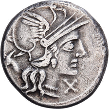 Roman Republic, Iunia, Denarius, 145 BC, Rome, Srebro, EF(40-45), Crawford:220/1