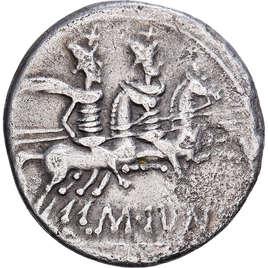 Roman Republic, Iunia, Denarius, 145 BC, Rome, Plata, MBC, Crawford:220/1