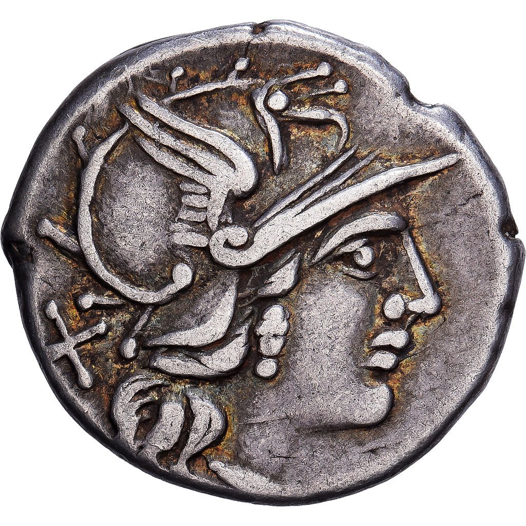 Roman Republic, Aelia, Denier, 138 BC, Rome, Silver, AU(50-53), Crawford:233/1